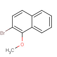 62012-54-8 2-bromo-1-methoxynaphthalene chemical structure