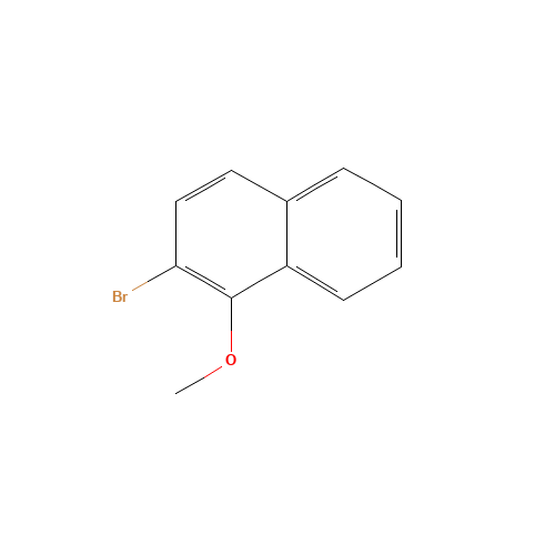 62012-54-8 2-bromo-1-methoxynaphthalene chemical structure