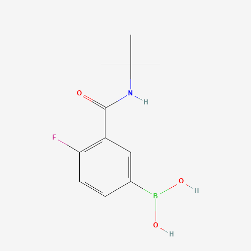 874219-26-8 [3-(tert-butylcarbamoyl)-4-fluorophenyl]boronic acid chemical structure