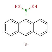 641144-16-3 (10-bromoanthracen-9-yl)boronic acid chemical structure
