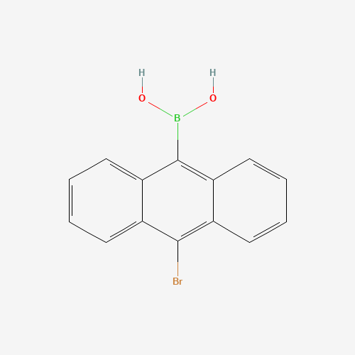 641144-16-3 (10-bromoanthracen-9-yl)boronic acid chemical structure