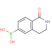 376584-81-5 (1-oxo-3,4-dihydro-2H-isoquinolin-6-yl)boronic acid chemical structure