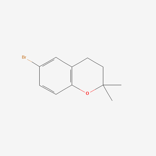 174894-80-5 6-bromo-2,2-dimethyl-3,4-dihydrochromene chemical structure