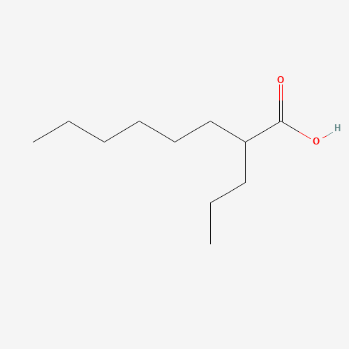 31080-41-8 2-propyloctanoic acid chemical structure