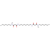 119110-38-2 N'-heptyl-N-[8-[[3-[heptyl(methyl)amino]-3-oxopropanoyl]amino]octyl]-N'-methylpropanediamide chemical structure