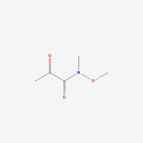 914220-85-2 N-methoxy-N-methyl-2-oxopropanamide chemical structure