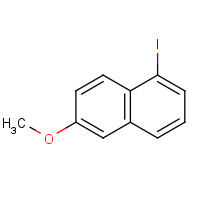 63469-49-8 1-iodo-6-methoxynaphthalene chemical structure