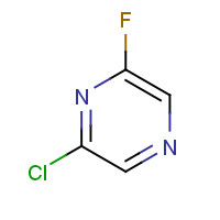 33873-10-8 2-chloro-6-fluoropyrazine chemical structure