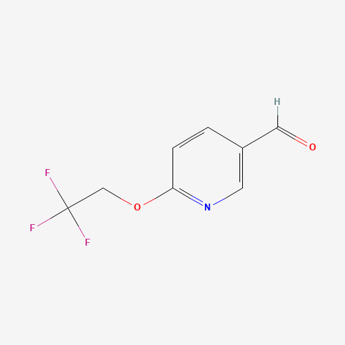 159981-19-8 6-(2,2,2-trifluoroethoxy)pyridine-3-carbaldehyde chemical structure