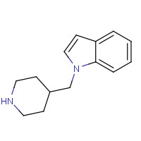 1211465-32-5 1-(piperidin-4-ylmethyl)indole chemical structure