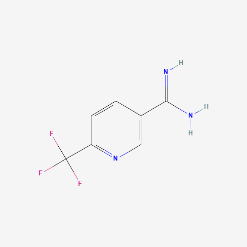 438249-89-9 6-(trifluoromethyl)pyridine-3-carboximidamide chemical structure