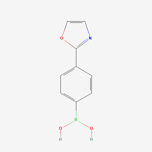 1082066-51-0 [4-(1,3-oxazol-2-yl)phenyl]boronic acid chemical structure