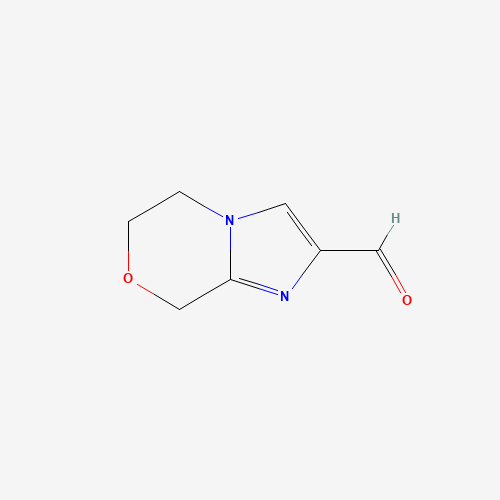 623564-42-1 6,8-dihydro-5H-imidazo[2,1-c][1,4]oxazine-2-carbaldehyde chemical structure