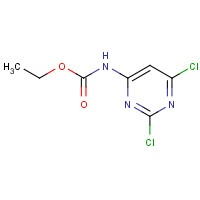 39513-63-8 ethyl N-(2,6-dichloropyrimidin-4-yl)carbamate chemical structure