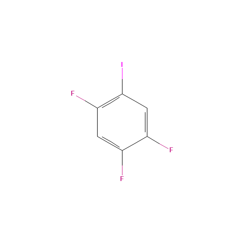 17533-08-3 1,2,4-trifluoro-5-iodobenzene chemical structure