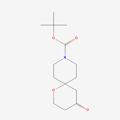 1346229-51-3 tert-butyl 4-oxo-1-oxa-9-azaspiro[5.5]undecane-9-carboxylate chemical structure