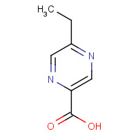 13534-75-3 5-ethylpyrazine-2-carboxylic acid chemical structure