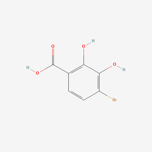 61203-52-9 4-bromo-2,3-dihydroxybenzoic acid chemical structure