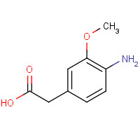 230648-62-1 2-(4-amino-3-methoxyphenyl)acetic acid chemical structure