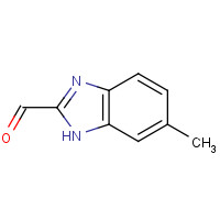 883541-93-3 6-methyl-1H-benzimidazole-2-carbaldehyde chemical structure