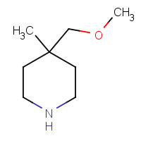 774224-63-4 4-(methoxymethyl)-4-methylpiperidine chemical structure