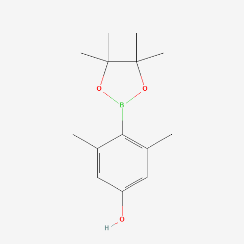 507462-90-0 3,5-dimethyl-4-(4,4,5,5-tetramethyl-1,3,2-dioxaborolan-2-yl)phenol chemical structure