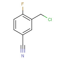 1261780-05-5 3-(chloromethyl)-4-fluorobenzonitrile chemical structure