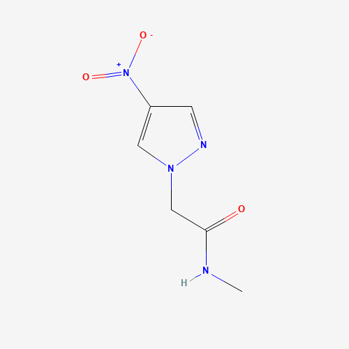 1339619-68-9 N-methyl-2-(4-nitropyrazol-1-yl)acetamide chemical structure