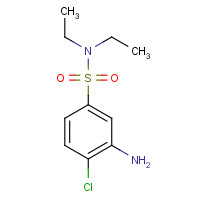71794-12-2 3-amino-4-chloro-N,N-diethylbenzenesulfonamide chemical structure