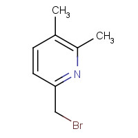 153646-66-3 6-(bromomethyl)-2,3-dimethylpyridine chemical structure