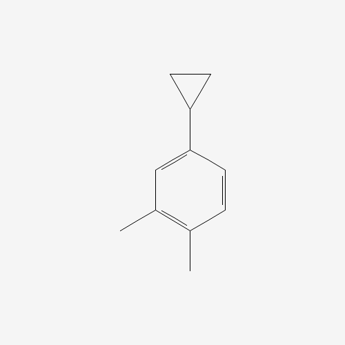 91130-39-1 4-cyclopropyl-1,2-dimethylbenzene chemical structure