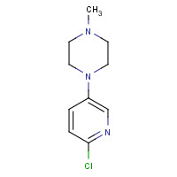 633283-61-1 1-(6-chloropyridin-3-yl)-4-methylpiperazine chemical structure