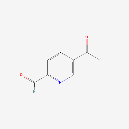 871366-23-3 5-acetylpyridine-2-carbaldehyde chemical structure