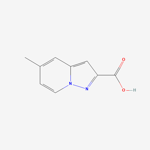 876379-72-5 5-methylpyrazolo[1,5-a]pyridine-2-carboxylic acid chemical structure