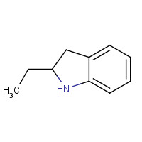 4912-55-4 2-ethyl-2,3-dihydro-1H-indole chemical structure