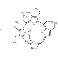 27860-55-5 2,12,13,15,17,18,20,23-octaethyl-23-oxido-21H-porphyrin-23-ium;vanadium chemical structure