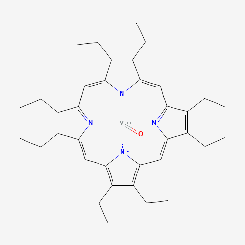 27860-55-5 2,12,13,15,17,18,20,23-octaethyl-23-oxido-21H-porphyrin-23-ium;vanadium chemical structure