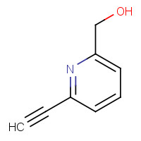 845658-76-6 (6-ethynylpyridin-2-yl)methanol chemical structure