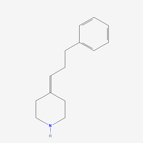 159557-48-9 4-(3-phenylpropylidene)piperidine chemical structure