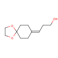 960370-93-8 3-(1,4-dioxaspiro[4.5]decan-8-ylidene)propan-1-ol chemical structure