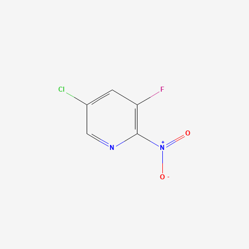 1064783-29-4 5-chloro-3-fluoro-2-nitropyridine chemical structure
