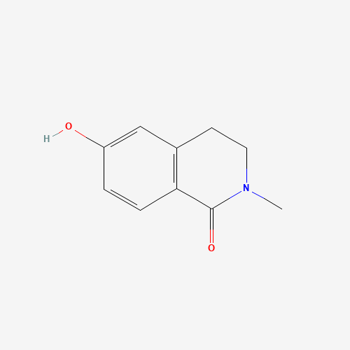 308110-07-8 6-hydroxy-2-methyl-3,4-dihydroisoquinolin-1-one chemical structure