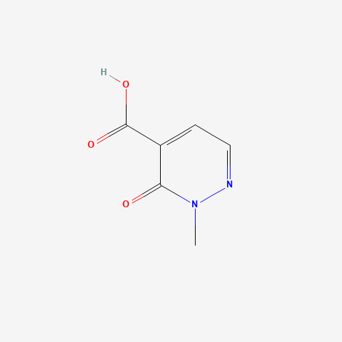 397309-47-6 2-methyl-3-oxopyridazine-4-carboxylic acid chemical structure