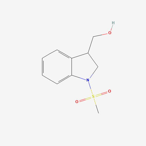 958669-14-2 (1-methylsulfonyl-2,3-dihydroindol-3-yl)methanol chemical structure