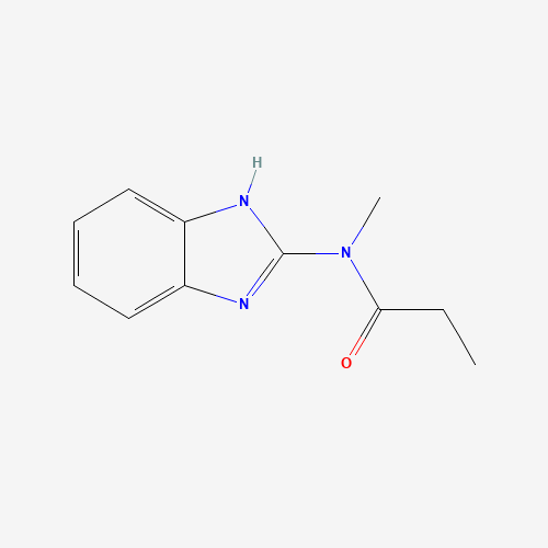21694-43-9 N-(1H-benzimidazol-2-yl)-N-methylpropanamide chemical structure