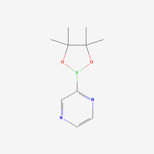 1083179-99-0 2-(4,4,5,5-tetramethyl-1,3,2-dioxaborolan-2-yl)pyrazine chemical structure