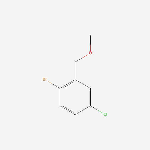 1208318-88-0 1-bromo-4-chloro-2-(methoxymethyl)benzene chemical structure