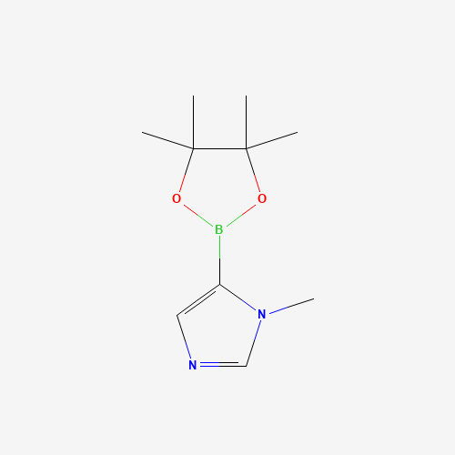 942070-72-6 1-methyl-5-(4,4,5,5-tetramethyl-1,3,2-dioxaborolan-2-yl)imidazole chemical structure