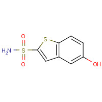 96804-01-2 5-hydroxy-1-benzothiophene-2-sulfonamide chemical structure