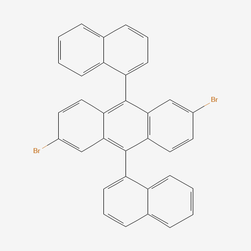 914306-89-1 2,6-dibromo-9,10-dinaphthalen-1-ylanthracene chemical structure